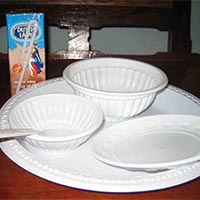 Disposable Plastic Plates