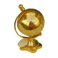 Antique Brass Globe