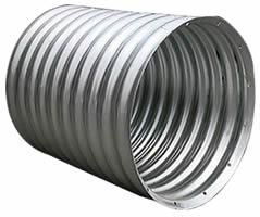 Integral Corrugated Metal Pipe