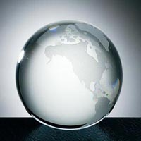 Transparent Acrylic Paperweight