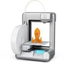 Cubify Cube 3d Printer 2nd Generation Silver