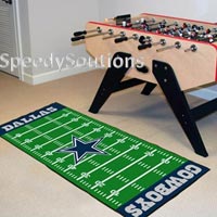 Football Field Fan Floor Mat