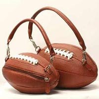Ladies Plain Football Handbags