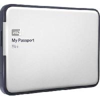 Wd My Passport Slim 1 Tb External Hard Drive ( Portable ) Usb 3.0