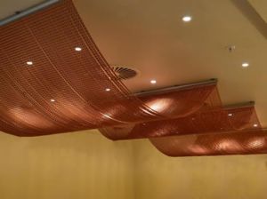 Metal Fabric For Ceiling Decoration