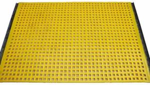 Tensioned Polyurethane Screen - Hooks For Easy Clamping