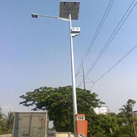 10M-100W Hanging On Pole LED Solar Street Lights