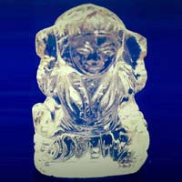 Crystal Lakshmi Statue