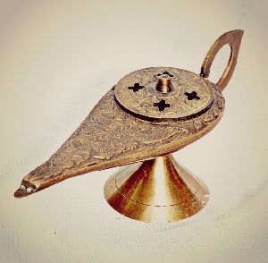Antique Aladdin Chirag Lamp