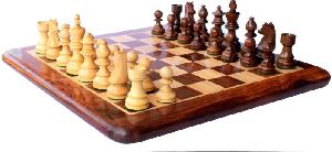 Wooden Polished Chess