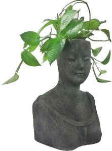 Queen Bust Planter