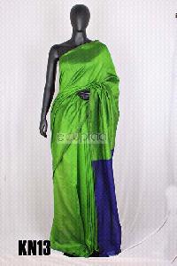 Tassar viscos saree