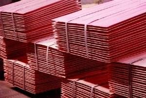 copper cathodes,  Surface : 80 Kgs-125kgs (+/-20%)
