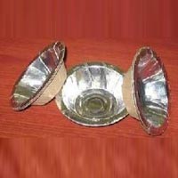 Silver Coated Paper Bowls