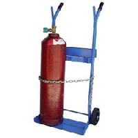 Gas cylinder trolleys