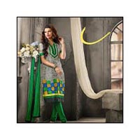 Chanderi Churidar Suits