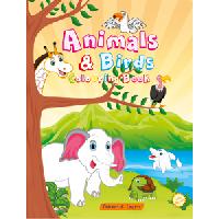 Animals & Birds Colour and Learn
