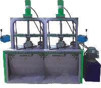 Lever type double die paper plate machine