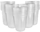 Transparent Disposable Plastic Glass