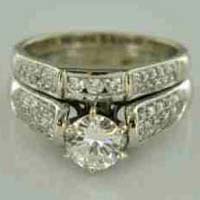1.62 Ct Ladies Engagement Rings