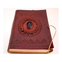 Stone Art Cover Leather Diaries