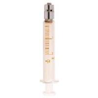 2ml TRUTH Glass Syringe Reusable with Metal Luer Lock   (Pack of 10)