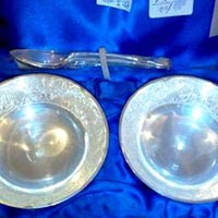 Silver Coated Brass Bowl