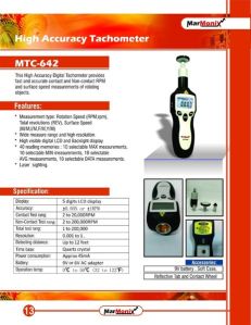 High Accurecy Tachometer