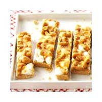 Caramel Cashew Bars