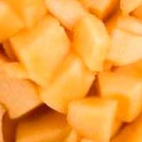 Frozen Muskmelon Cubes