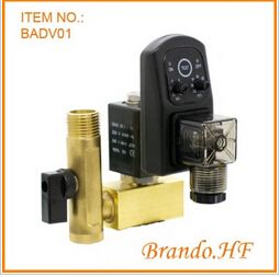 Air Compressor Auto Drain Solenoid Valve With Timer