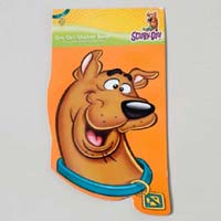 Die Cut Sticker Book Scooby Doo