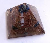 Copper Three Layer Orgone/ Orgonite Pyramid