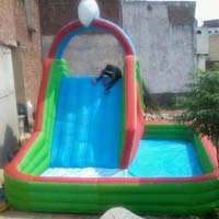 Inflatable Sliding plus Jumping  bouncy Balloon