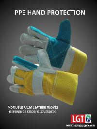 Double Palm Leather Gloves
