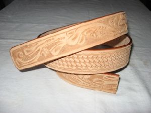 organic leather belts