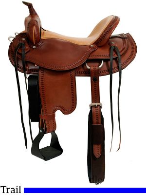 western trail saddle