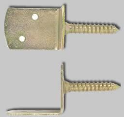 L Bracket Used As Wood Connector In Construction