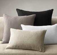 linen throw cushion