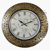 Coin Wooden Wall Clock