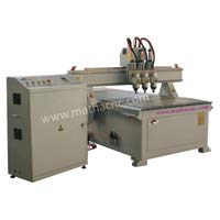 Three Spindle Carving Machine