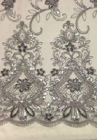 embroidered fabric lace