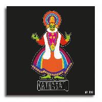 Kathakali Canvas Wall Hanging