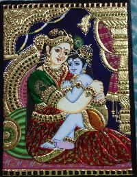 Yashodha Krishna Tanjore Paintings