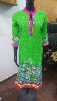 Ladies Printed Cotton Kurti