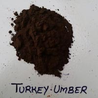 Turkey Umber Colored Clay Powder