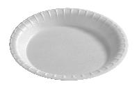 10" Round Disposable Plate