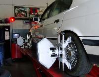 computerized wheel alignment