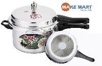 Diamond Aluminium Pressure Cooker Outer-lid Induction Base - 5 Liter