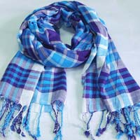 check viscose scarves